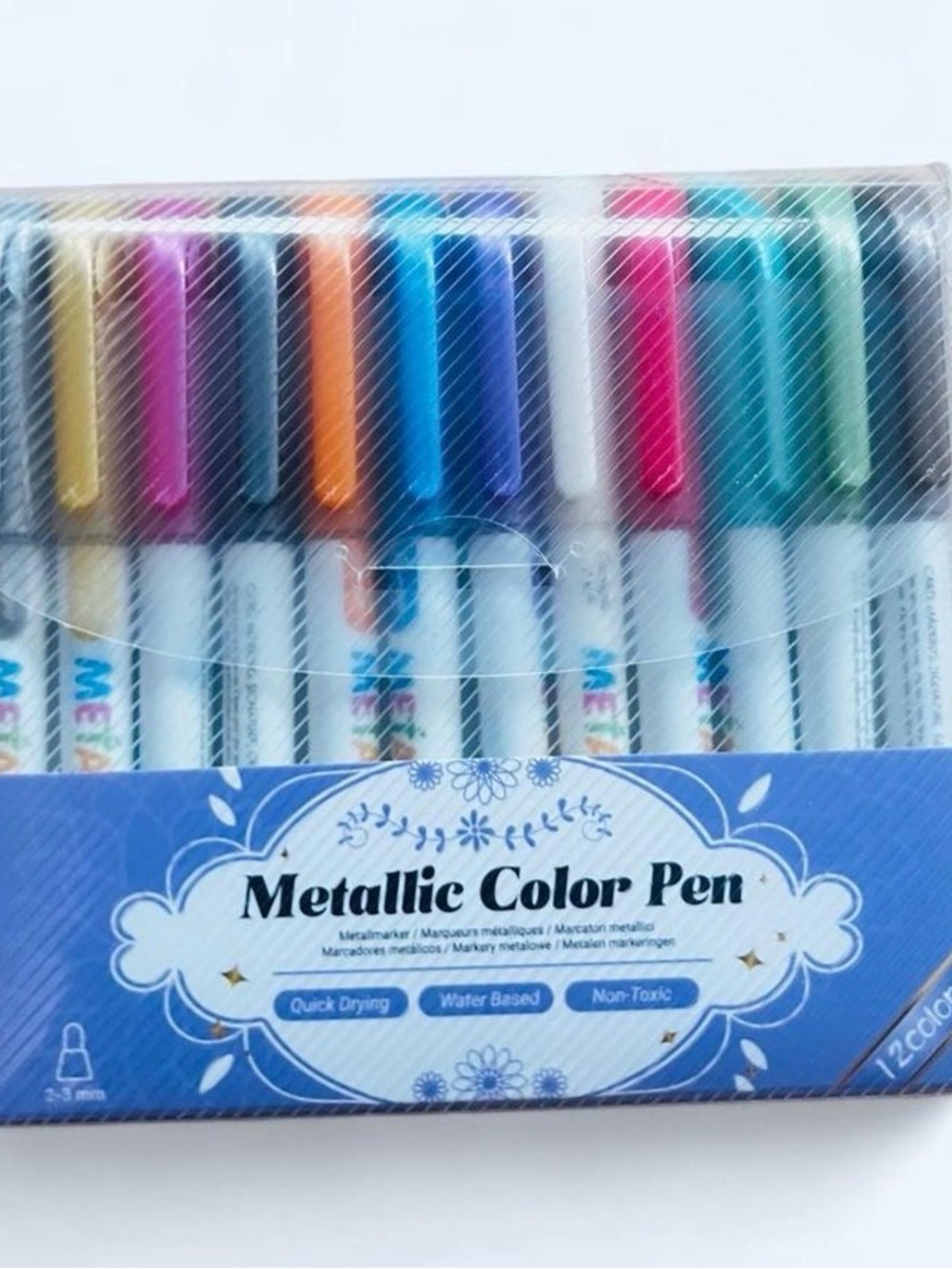 Metallic Color Pen Set - Assorted Colors